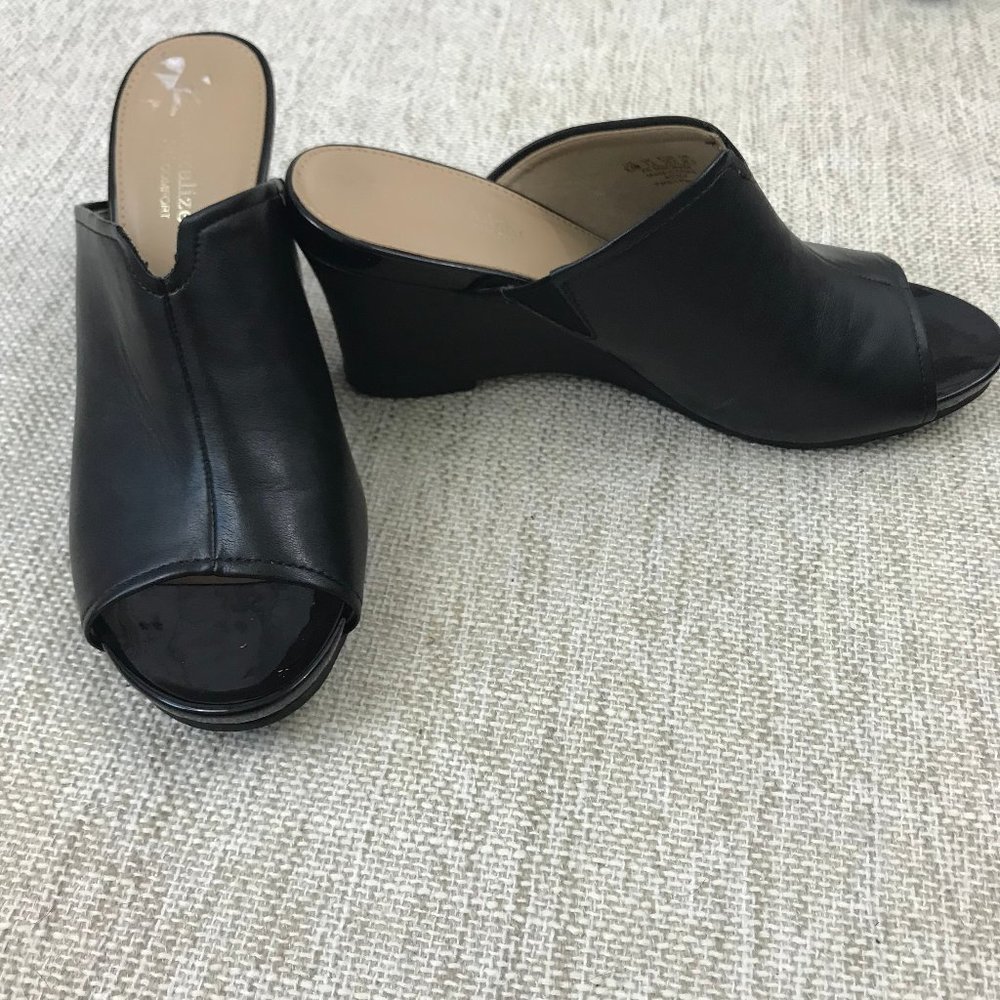 Naturalizer "Nicky" Wedge Sandal Mule